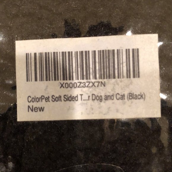 NEW! Colorpet Black Soft Sided Small Pet Animal Carrier Dog Cat - Picture 9 of 9